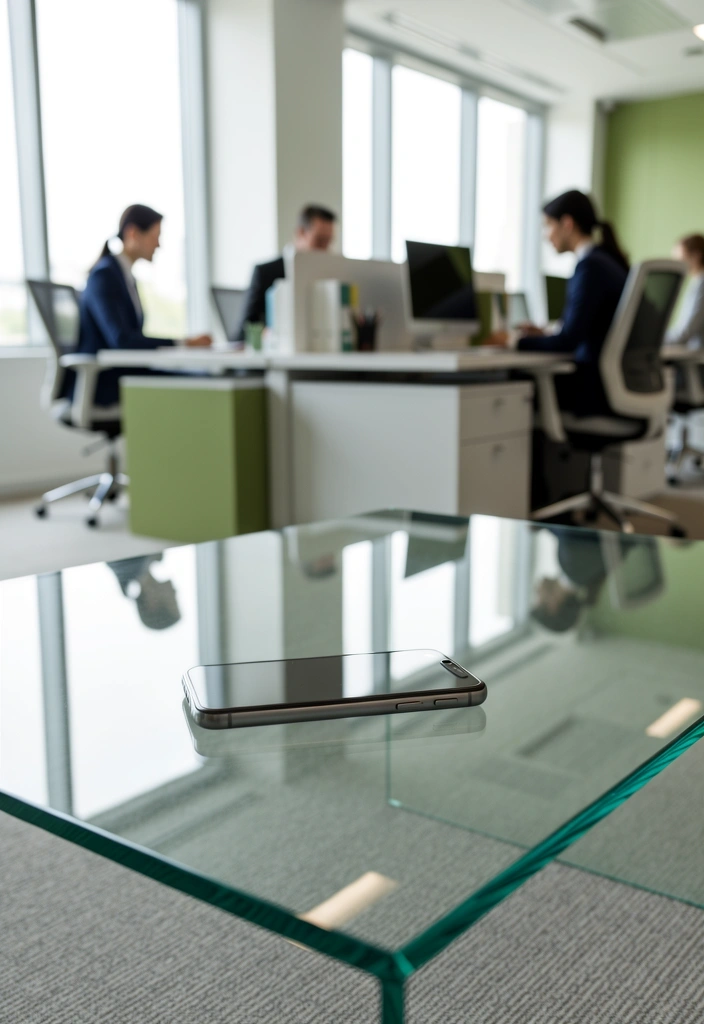 Mobile application view